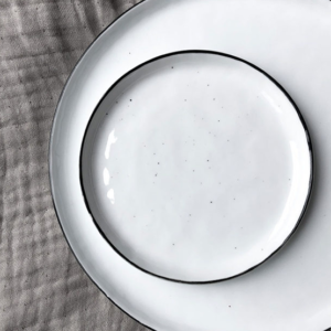 White Ceramic Plates