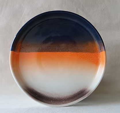 Sunset Ceramic Plates